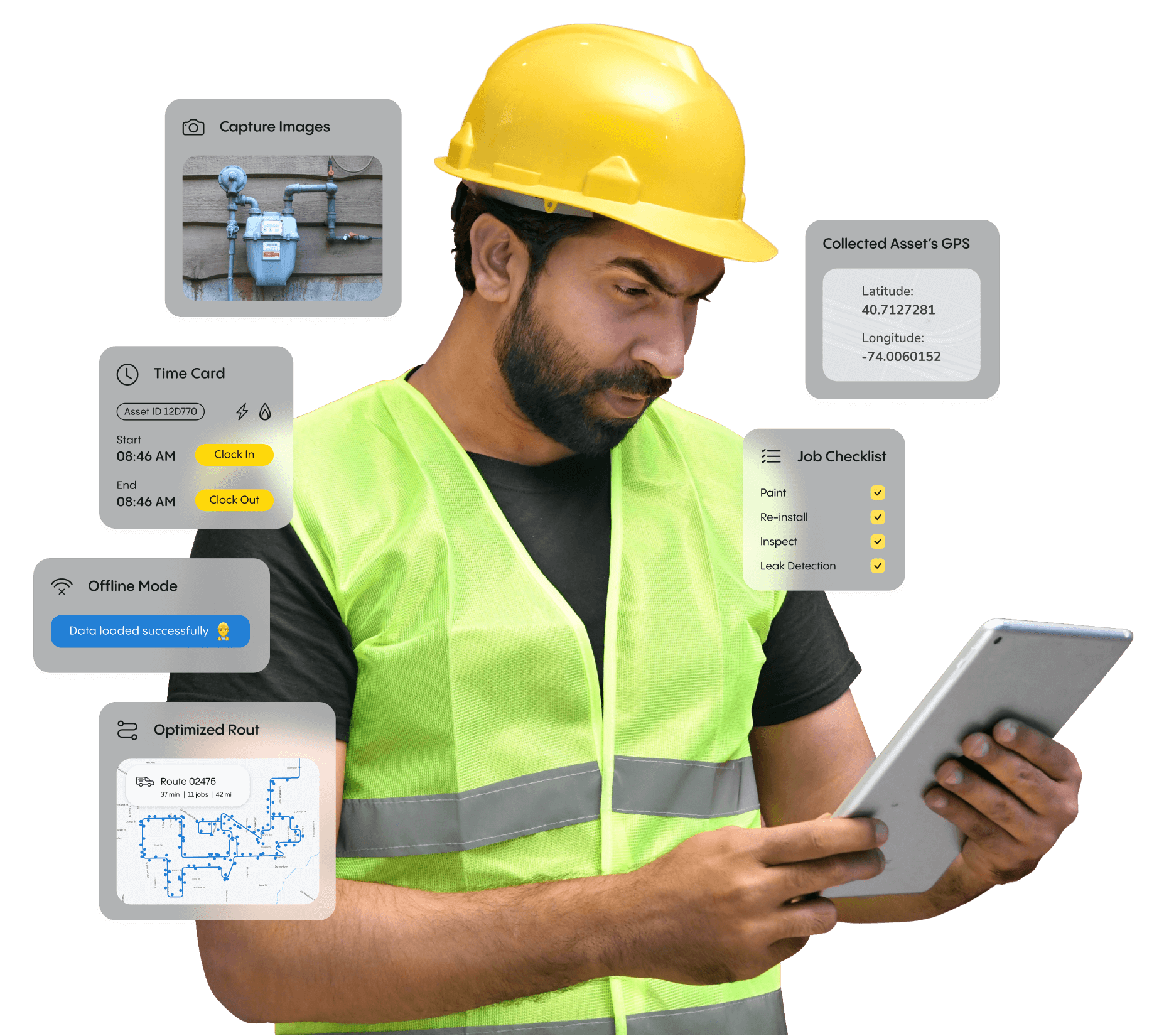 Manage fieldwork & all infrastructure assets • Fieldman